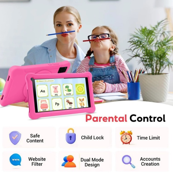 Tablet 7 inch Android tablet for Kids - Picture 4 of 5